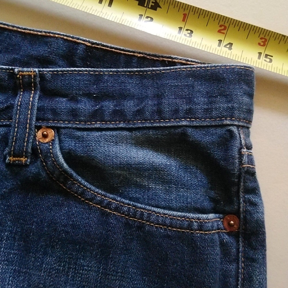 Red Engine Jean Shorts - Picture 4 of 15